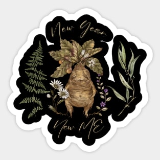 New Year, New Me! Sticker